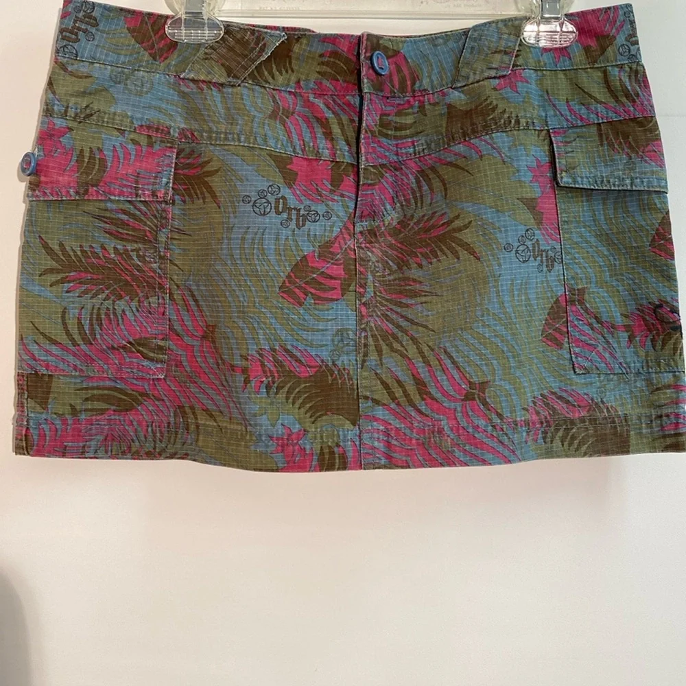 Orb - mini skirt. Multi coloured. Size M - Picture 1 of 10
